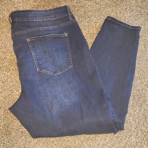Women's Plus Maurices jeans size 24W Skinny